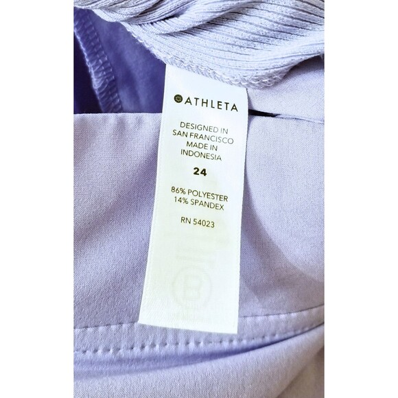NWT ATHLETA Women's Brooklyn Ankle Pant Victorian Periwinkle Blue Plus Sz 24 - Picture 8 of 9